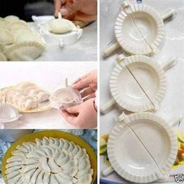 3-pack Dumpling- och Köttpajsformar, Bakverkspressar, Verktyg, Inpackningsgåva
