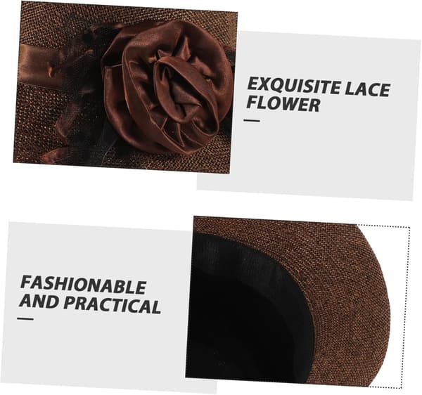 Retro spetsblomkruka hatt för kvinnor varm vintermössa blommig design