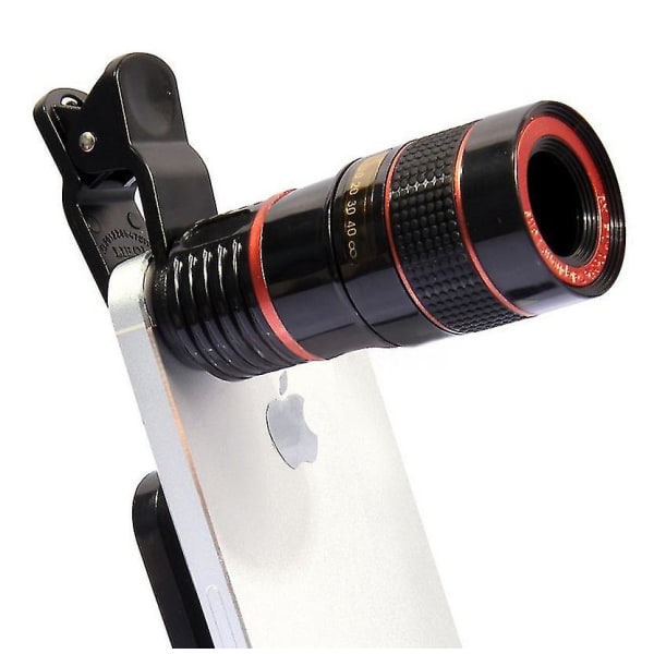 Teleskop Kameralins Hd 8x Optisk Teleskop Kameralins För Mobiltelefon
