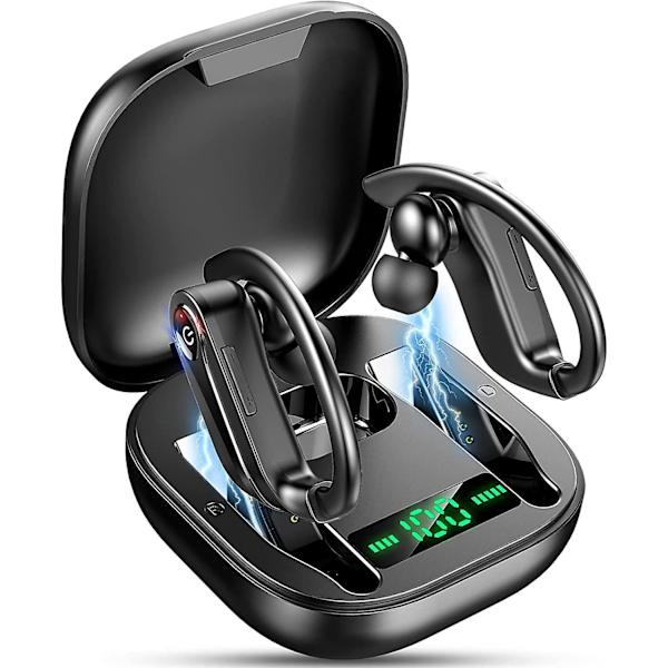 Trådlösa Hörlurar, Bluetooth Sport Hörlurar - Lång Batteritid