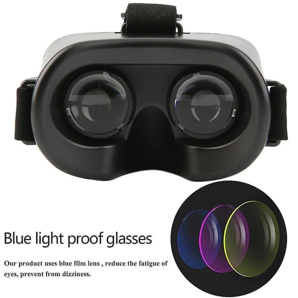 VR 3D Virtual Reality Briller Android iOS 4.7-6 Tommer Smartphone