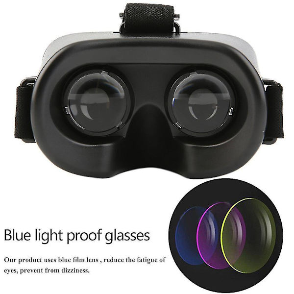 VR 3D Virtual Reality-glasögon Android iOS 4.7-6 tum Smartphone