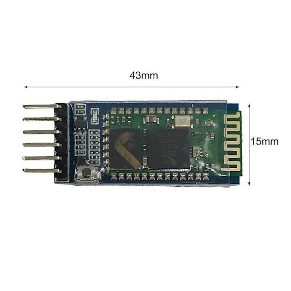 HC-05 6-stifts trådlös Bluetooth RF-sändare/mottagare Arduino