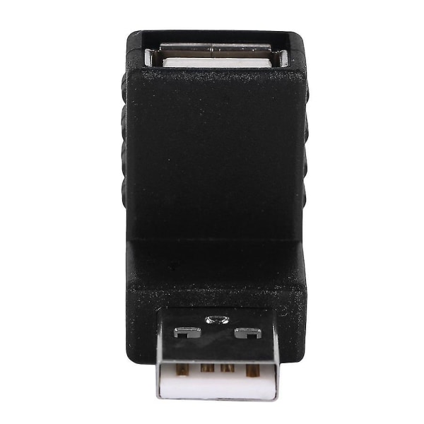 USB 2.0 Han til Hun 90 Graders Vinklet Adapter Stik