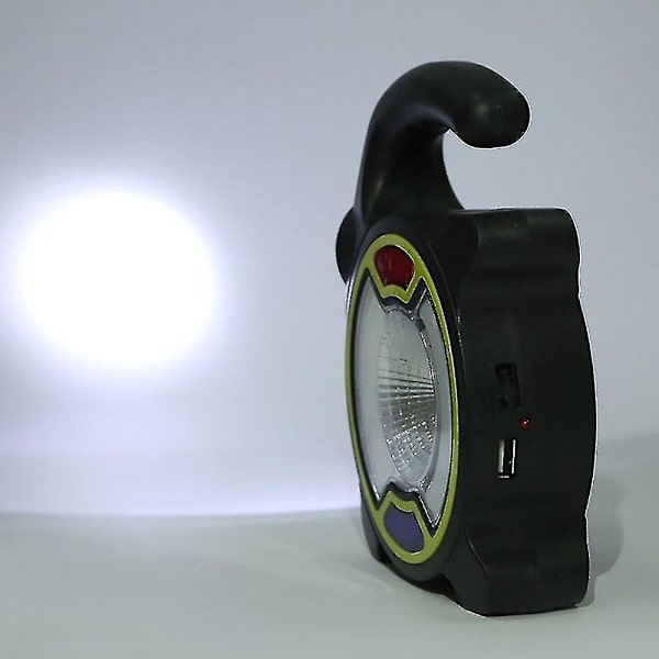 Super Lys Genopladelig Solcelleopladning USB Campinglys