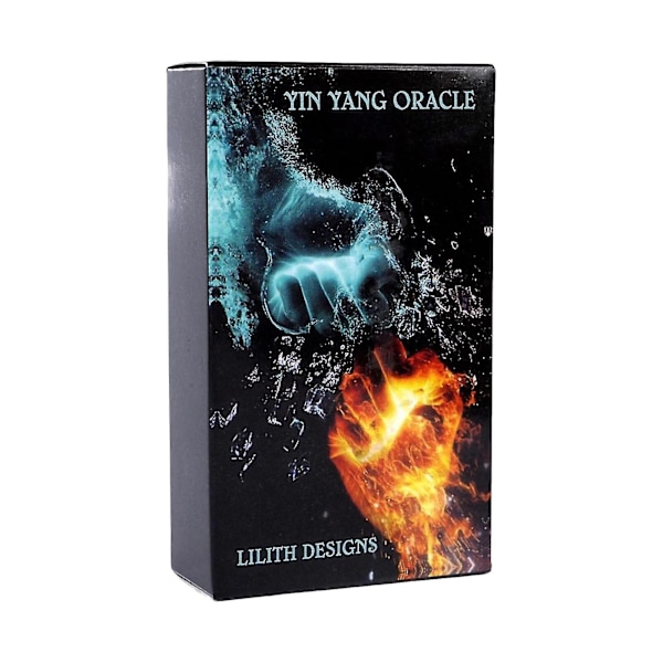 Oracle Card Yin-Yang Tarot Kortdæk Spirituel Fysisk Planetarisk Zodiac Element