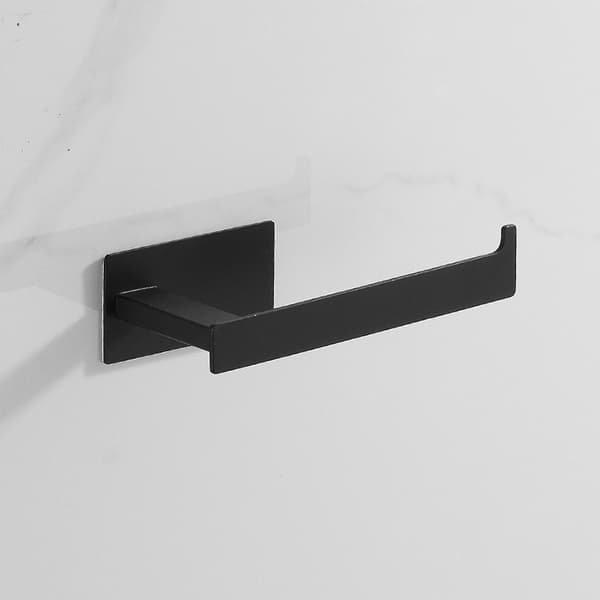 4-delt Håndklædeholder Sæt i Rustfrit Stål, Moderne Design til Badeværelse