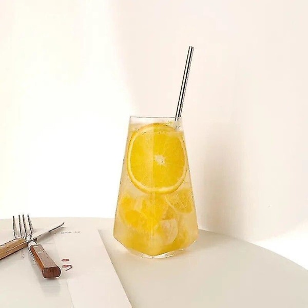 500ml Ins Style Transparent Glas Beer Cup Restaurang Bar