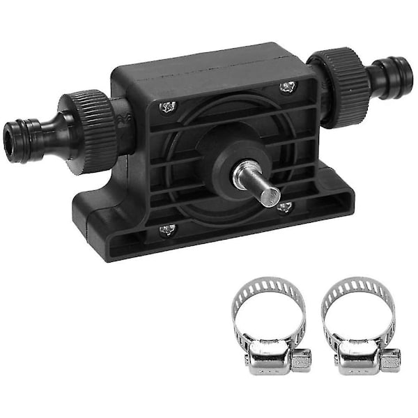 Bærbar pumpe Mini elektrisk drill driver stor strømningspumpe Pumpen leveres som standard