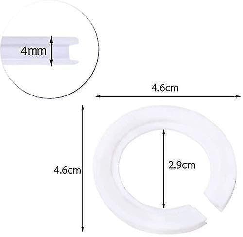 100 stk. E27 til E14 Lampeklokke Ring Konverter 29mm