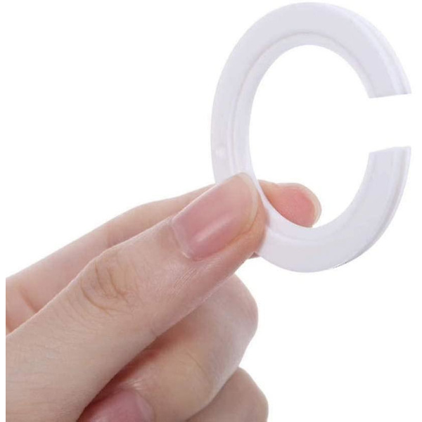 100 stk. E27 til E14 Lampeklokke Ring Konverter 29mm