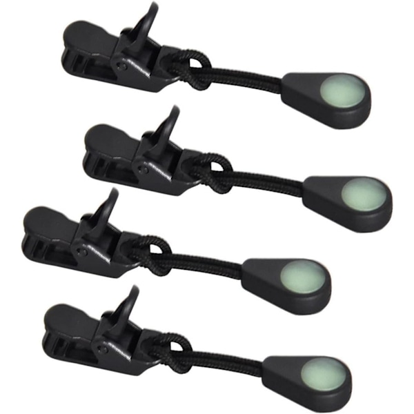 10-pack Självlysande Dragkedjekläppar Dragkedjeersättare