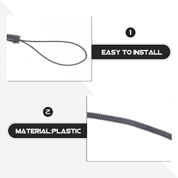 32 stk. Fjærreim for Stylus Penn Mistet Lanyard for Berøringsskjermpenner Slitesterk Elastisk Snor