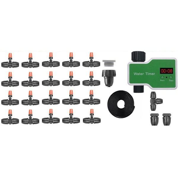 Programmerbar Sprinkler Timer Havevandsslange Dryp