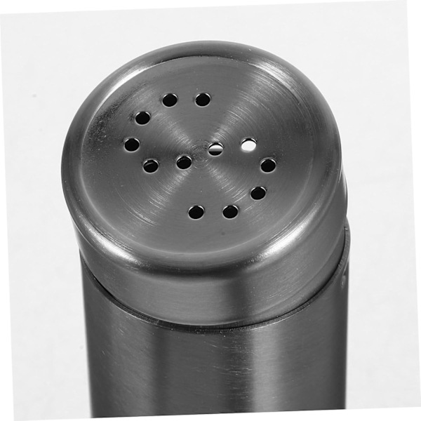 Shakers Set Kryddflaskor i Rostfritt Stål Hål Återanvändbara Krydddispensrar för Kök Grill