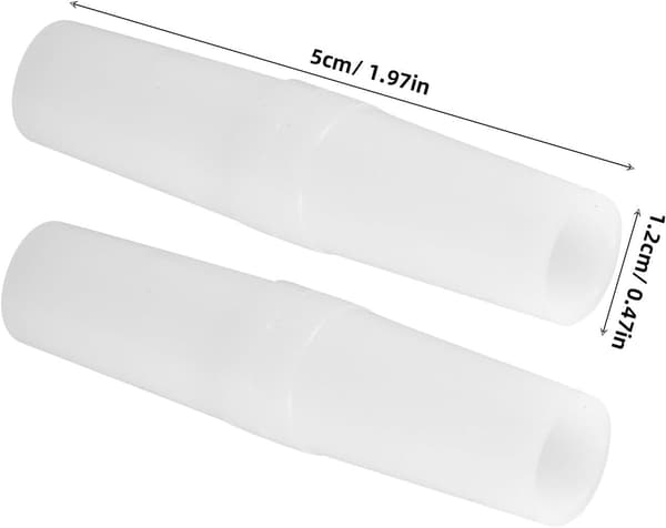 20 stk. myggenetstangadapter til sengehimmelramme, glasfiberstangforbinder
