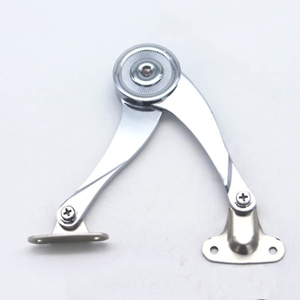 Stöd gångjärn justerbar lock hålla mjuk stängning gångjärn zinklegering långsam buffert (silver) (1 st)