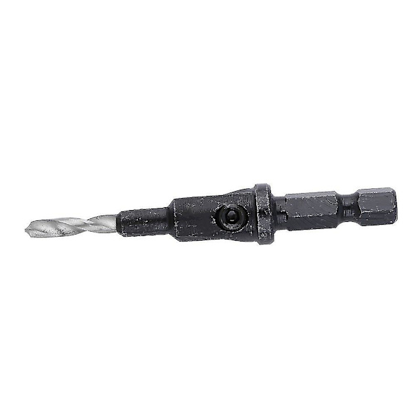 4 stk. HSS Senkbor med 1/4 Hurtigkobling Hex