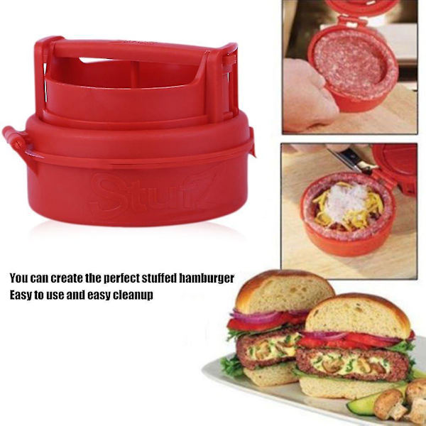 Fyldt Burger Presse Hamburger Maker Værktøj