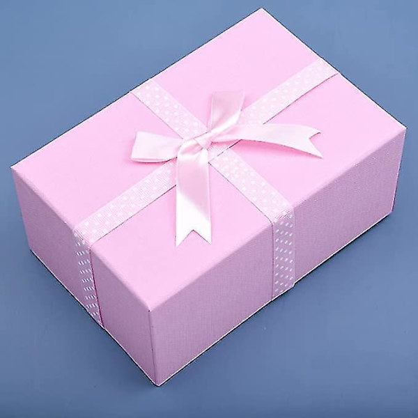 25 st stora 8,5 cm 25 mm rosa satinband rosetter Dubbla hantverksrosetter