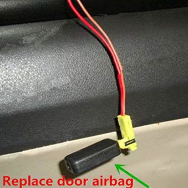 Airbag Simulator Tester Modstand Bypass Fejlfinding Auto OBD-II Motorsystem Diagnostiske Værktøjer (sort) (4 stk)