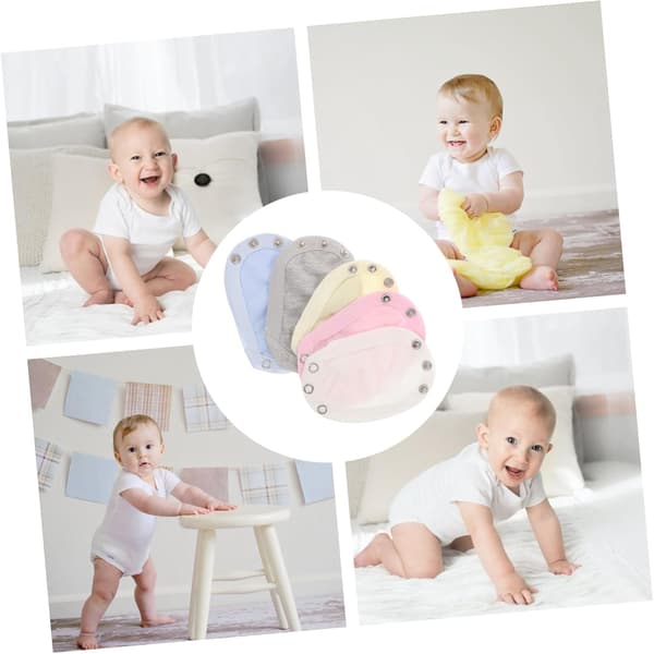 10 st Bodysuit Snap Extender för Jumpsuit Extenders Förlängning