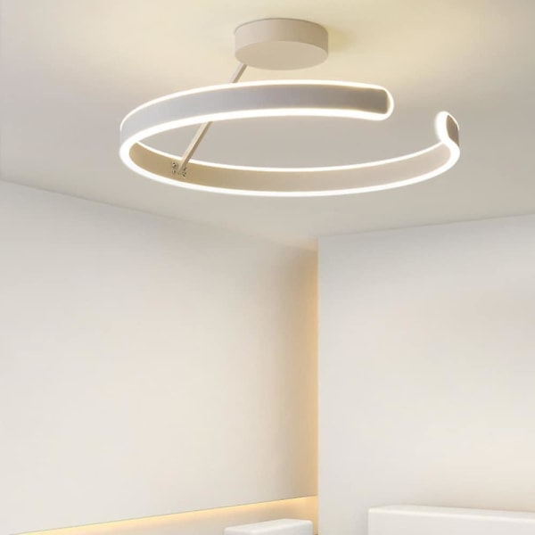LED Pendel 50cm 1-lys Ring Circle Design Dæmpbar