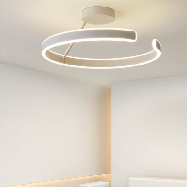 LED-pendellampe 50 cm 1-lys Ringsirkeldesign Dimmbar