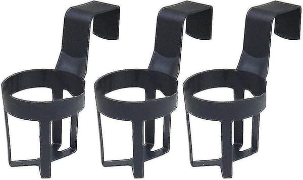 3-pack bil/lastbil rack för vattenkopphållare, flaskhållare, dryckeshållare, bilinteriör