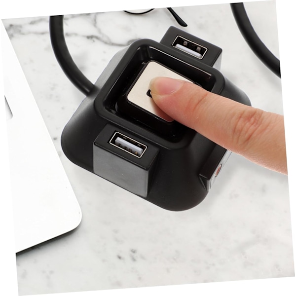 Utvid Datamaskinens Strømkontroll Ekstern PC Strømknapp 2 USB Lydkontakter for Hovedkort