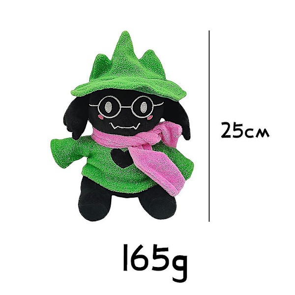25cm Kawaii Ralsei Pehmolelu Deltarunes Pehmolelu Nuken Pehmeä Täytetty Pehmolelu Pojille Tytöille