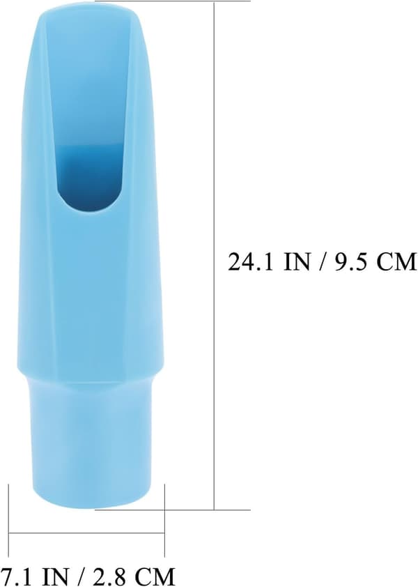Robust ABS altsaxofonmunstycke med koncis design, bärbart och lätt att installera