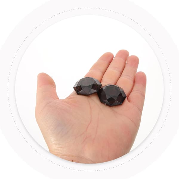 5st Gitarr Effektkapslar Pedalkapslar Plast Fotkontaktsskydd Unik Form Enkel
