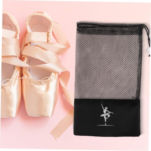 3 stk. Balletdansesko Snøreposer Mesh Organizer til Balletspidssko