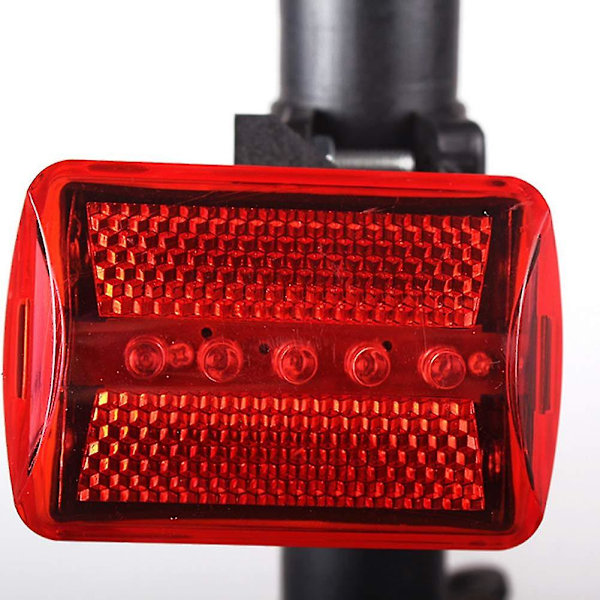 Cykelbaklykta LED Baklykta Cykelsäkerhetsindikator Cykelbaklykta Batteridriven Körning