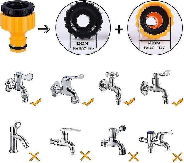 Vandslangeforbindelse Vandslange Fittings Plastforbindelse