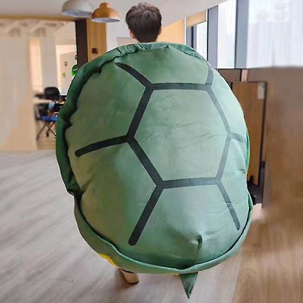 150 cm:n kokoinen puolivalmis plussilelu, suuri kilpikonnavaatepeite nukkumiseen, tyynyyn ja leikkiin 150cm cover