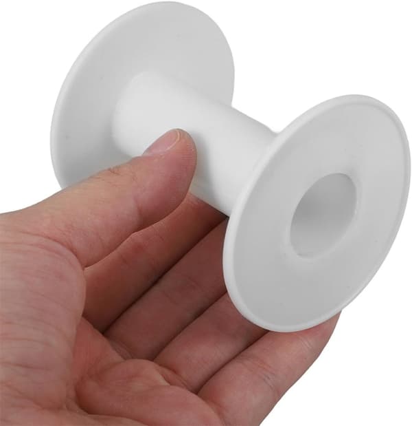 8 stk. tomme plastspoler tråd spoler DIY viklehjul