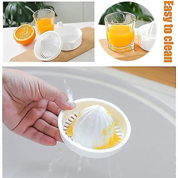Manuel Citrus Presse Saftpresser Si Strainer Skål 230ml 8.1oz
