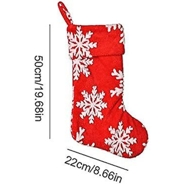 Jule Strømper Store Jule Strømper Julepynt Jule Strømpe Red
