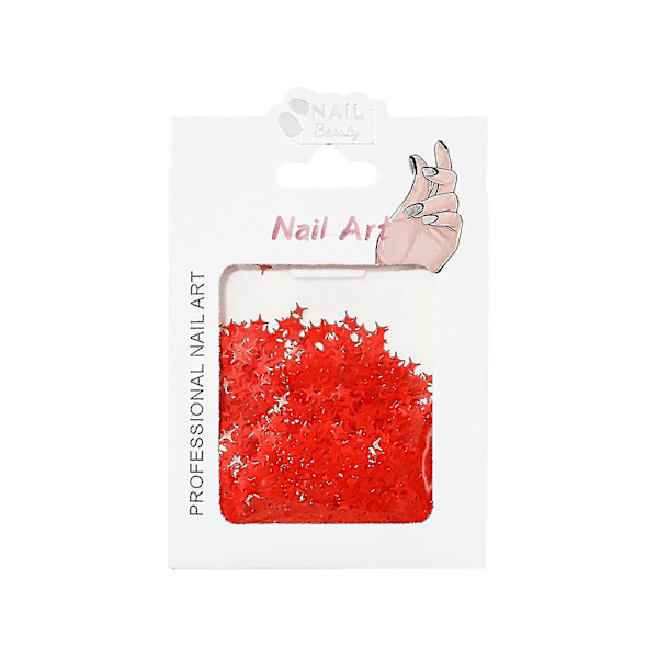 Nagelglitter Höststjärnor Lönnlöv Läpplapp Trend Nagelglitterpåse