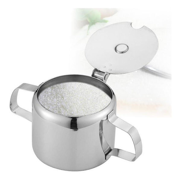Køkken Multifunktionelt Krydderi Pot Gadget Rustfrit Stål Sukker Kop Opbevaring Krydderi