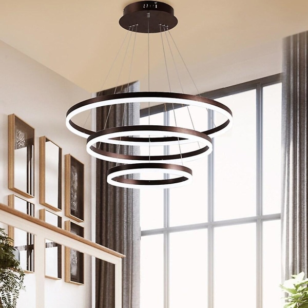 LED Pendelljus 3-ljus 40cm Ring Circle Design