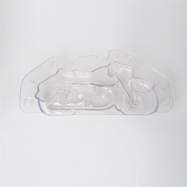 3D Motorcykel Chokoladeforme Polycarbonat Form Bageri