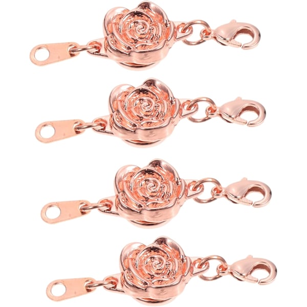 DIY Smyckesförlängare Kopplingsset 4st Armbandslås Förlängare Halsband Kedjeförlängare