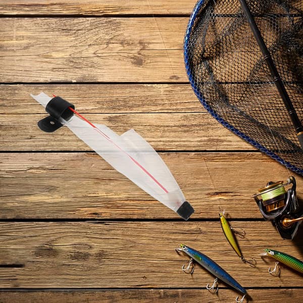 5 st Fiskespötoppskydd Plast Teleskopisk Spökapsyl Säkerhetsskydd