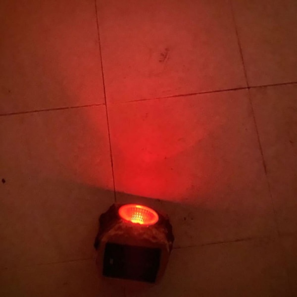 Solar Pathway Light Outdoor Rock Light 2 Modi Vanntett