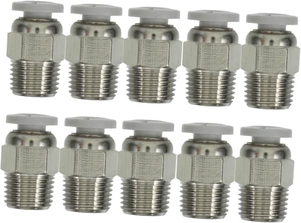 10 stk. skriverkobling, rørkobling, skriveradapter for