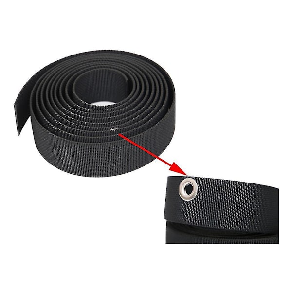 3,5m Dykkevektbelte Webbing Dykking Ving BCD Belte Sele Grommet Bakmontering Tilbehør (forvirrende) - yuhao