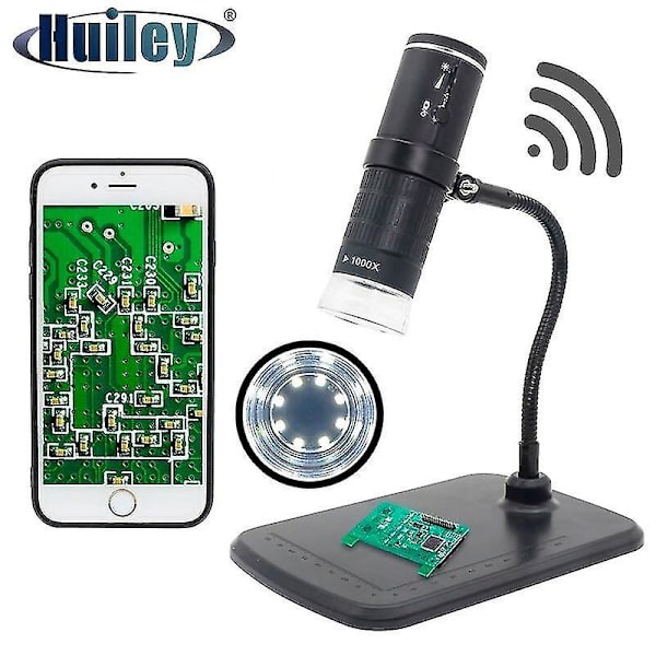 WiFi Mikroskop 1000x HD Digital Kamera Smartphone Linse